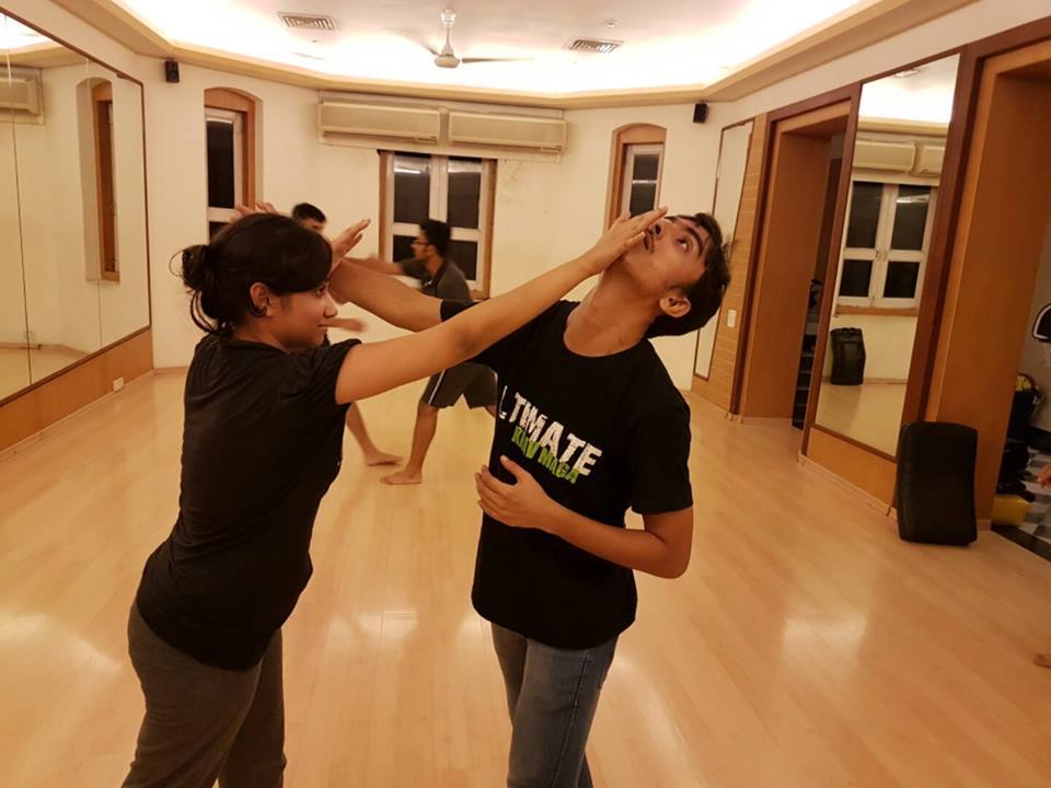 some boys are fighting in Kravmaga bengal academy